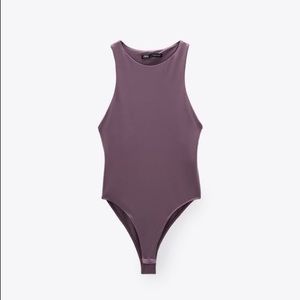 Zara Purple Bodysuit